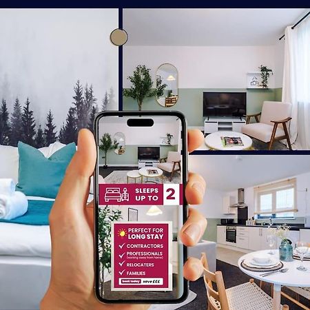 Cozy 1 Bedroom Apartment, Prime Location , Free Parking مانشستر المظهر الخارجي الصورة